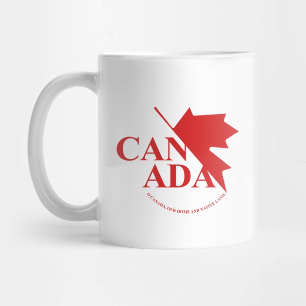 CANADA Oh Canada Maple leaf nerv logo by StubbleBubble